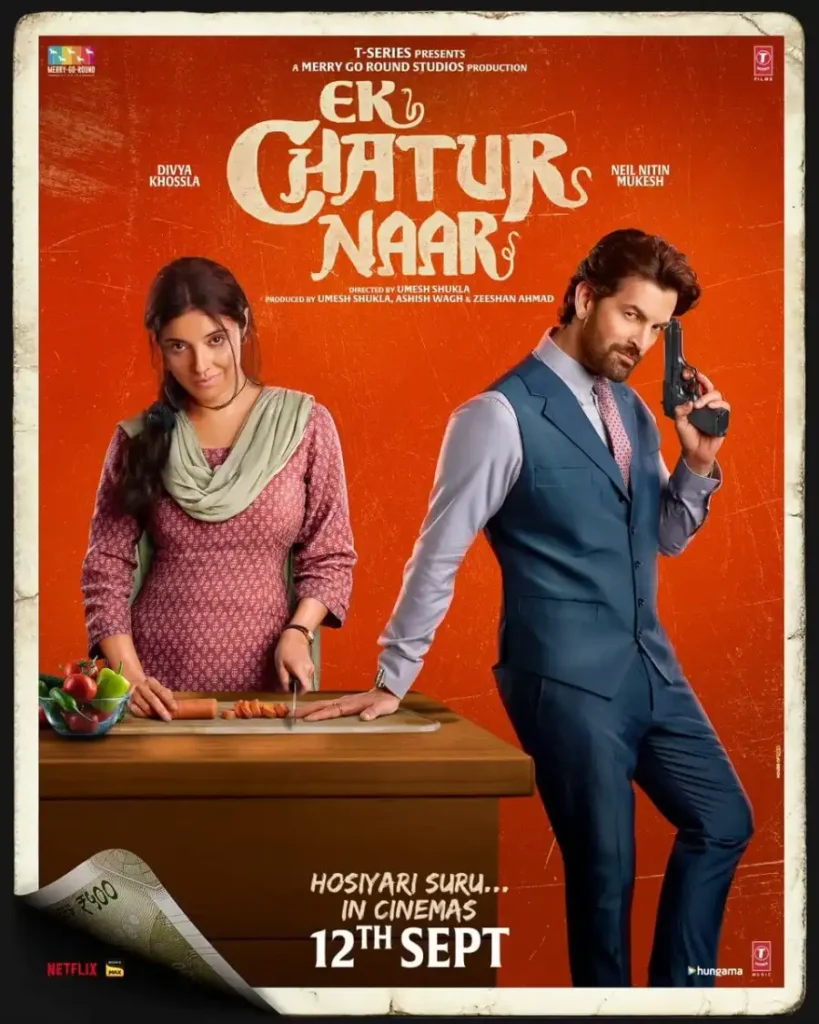 afc1c28dcc4d56560994648590358d6d-819x1024 Movie: Ek Chatur Naar (2025) Indian
