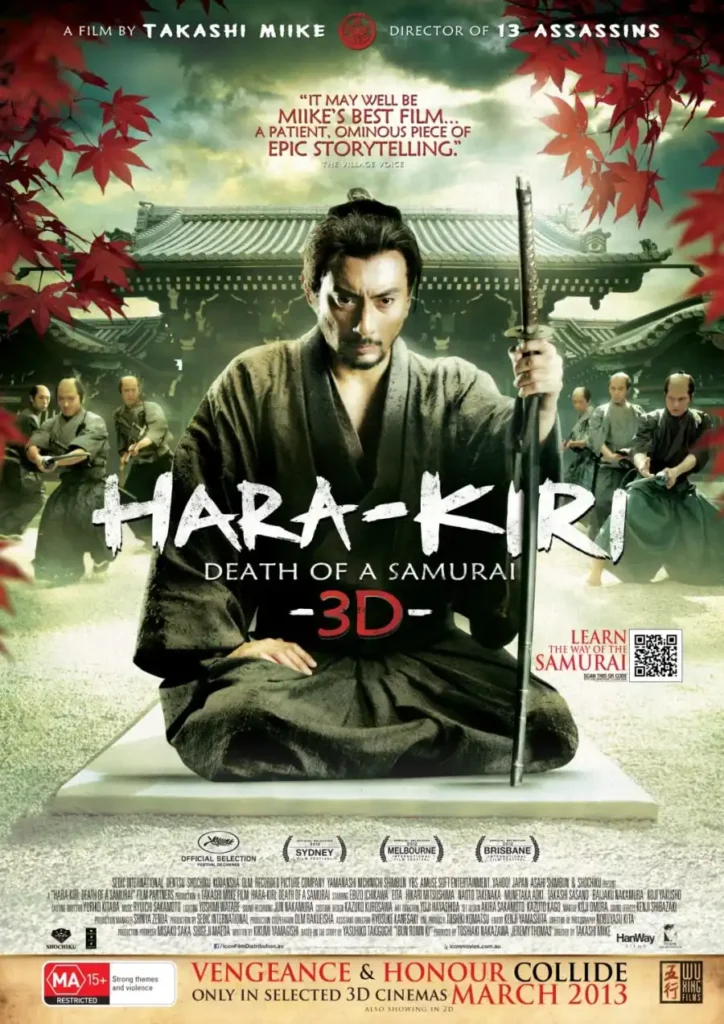 c6e9403d7072404a8211630efbb0ec1a-724x1024 Movie: Hara-Kiri; Death Of A Samurai