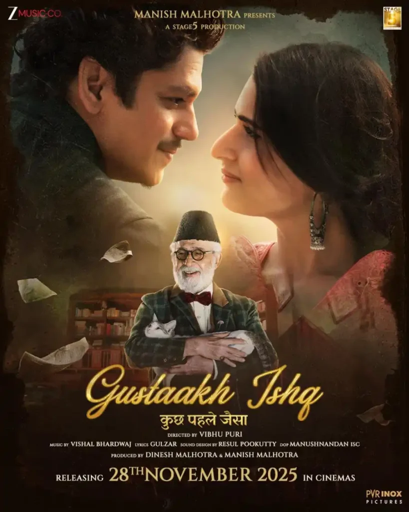 f0bfef0e39625e75e5dfea504f94e2ba-819x1024 Movie: Gustaakh Ishq (2026) Indian